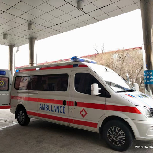 钟楼救护车出租服务案例2